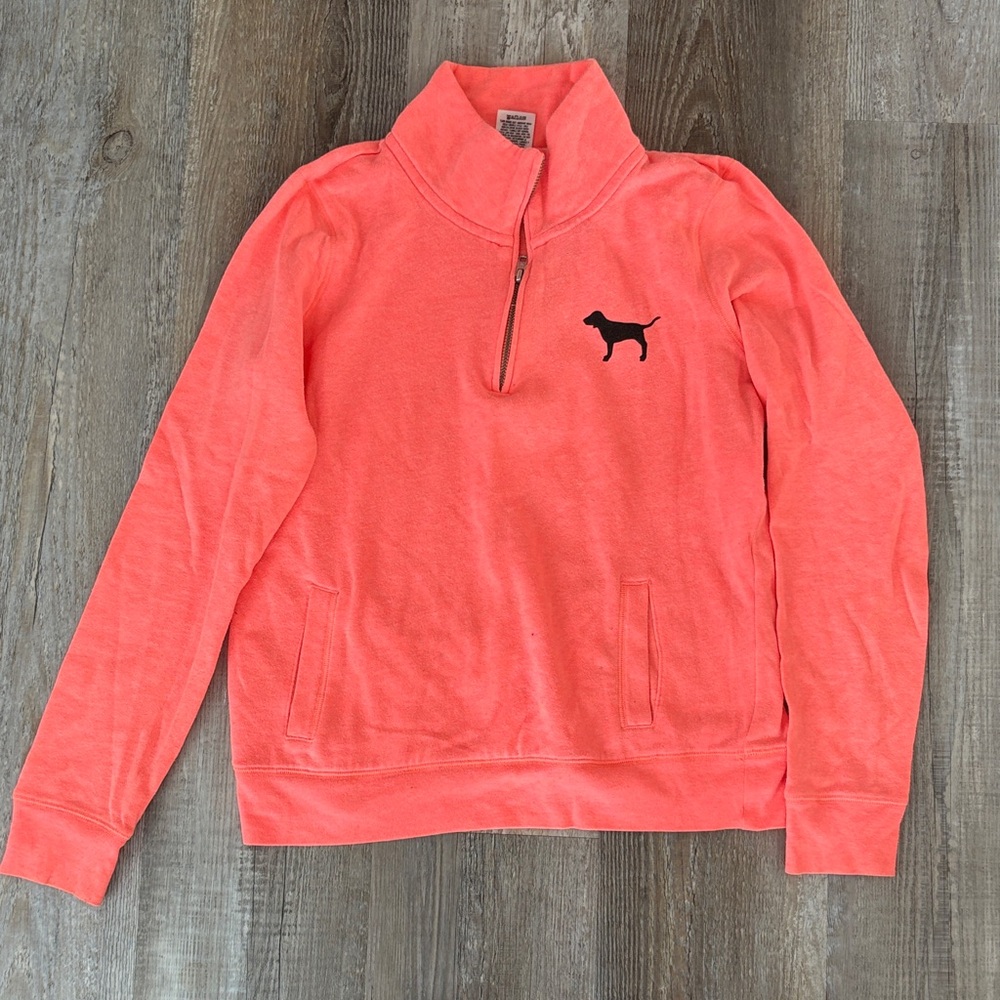 Pink Quarter Zip Up